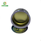 Wax Tin Can 268g Flat Tin Container 0.21mm Tinplate For Car Wax Packaging